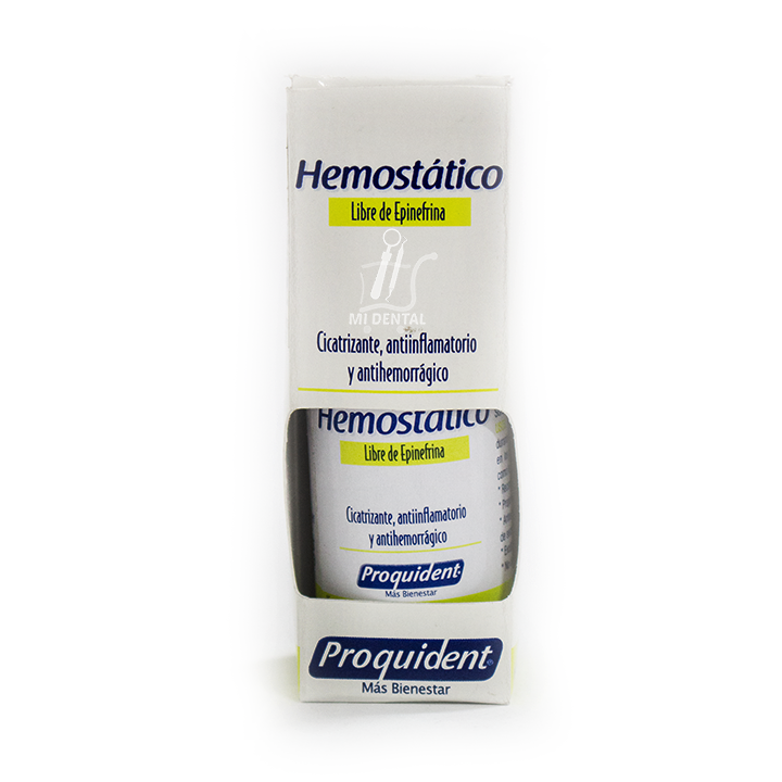 Hemostatico 15ml Libre de Epinefrina Proquident Mi tienda dental