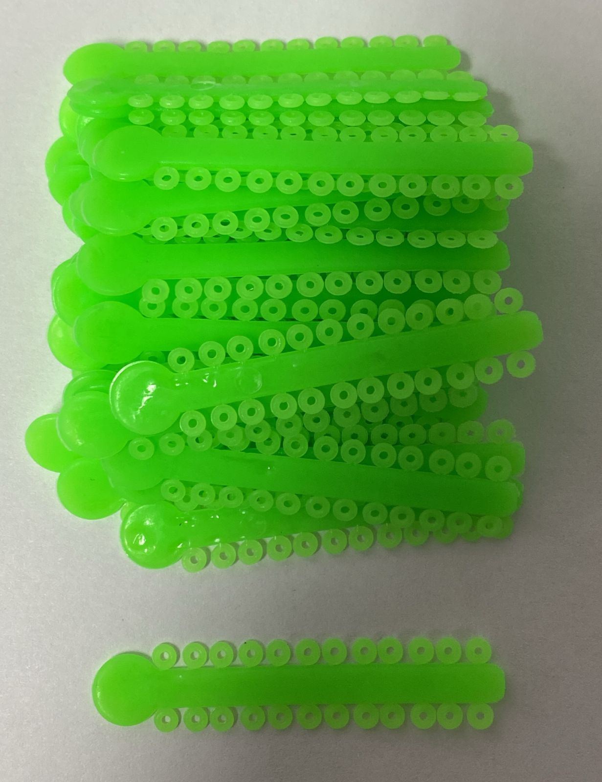 Llave Elasties  9 Verde Neón