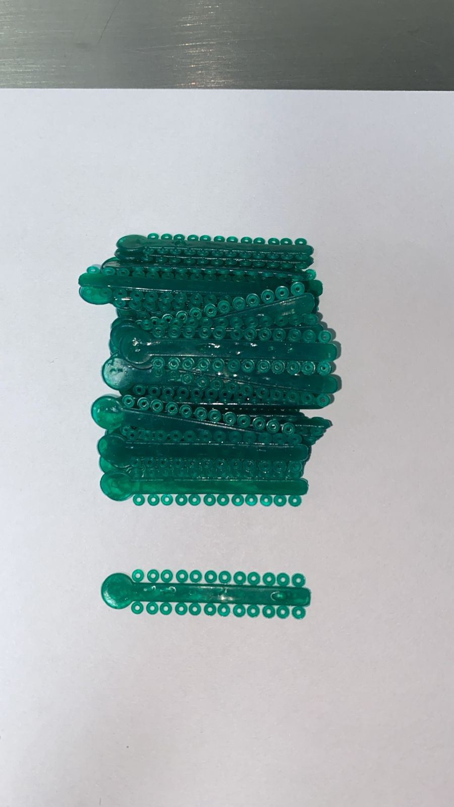 Llave Elasties  27 Verde Translucido