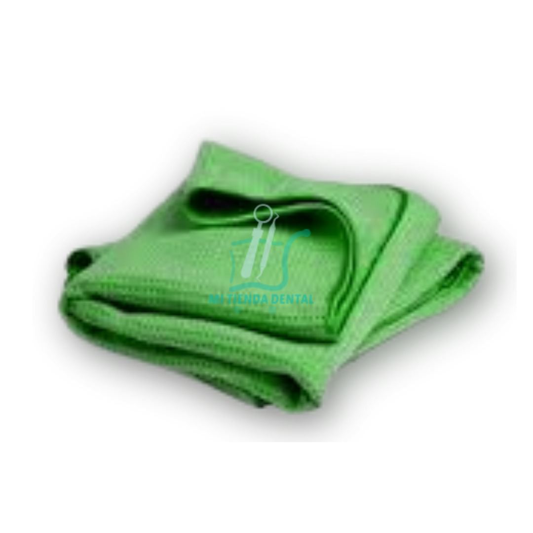 PAÑO MICROFIBRA VERDE