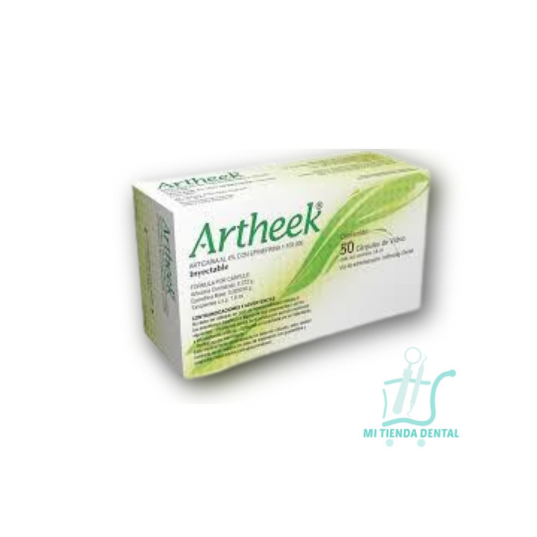 ANESTÉSICO ARTÍCAINA Artheek® 4% Con Epinefrina 1:100.000