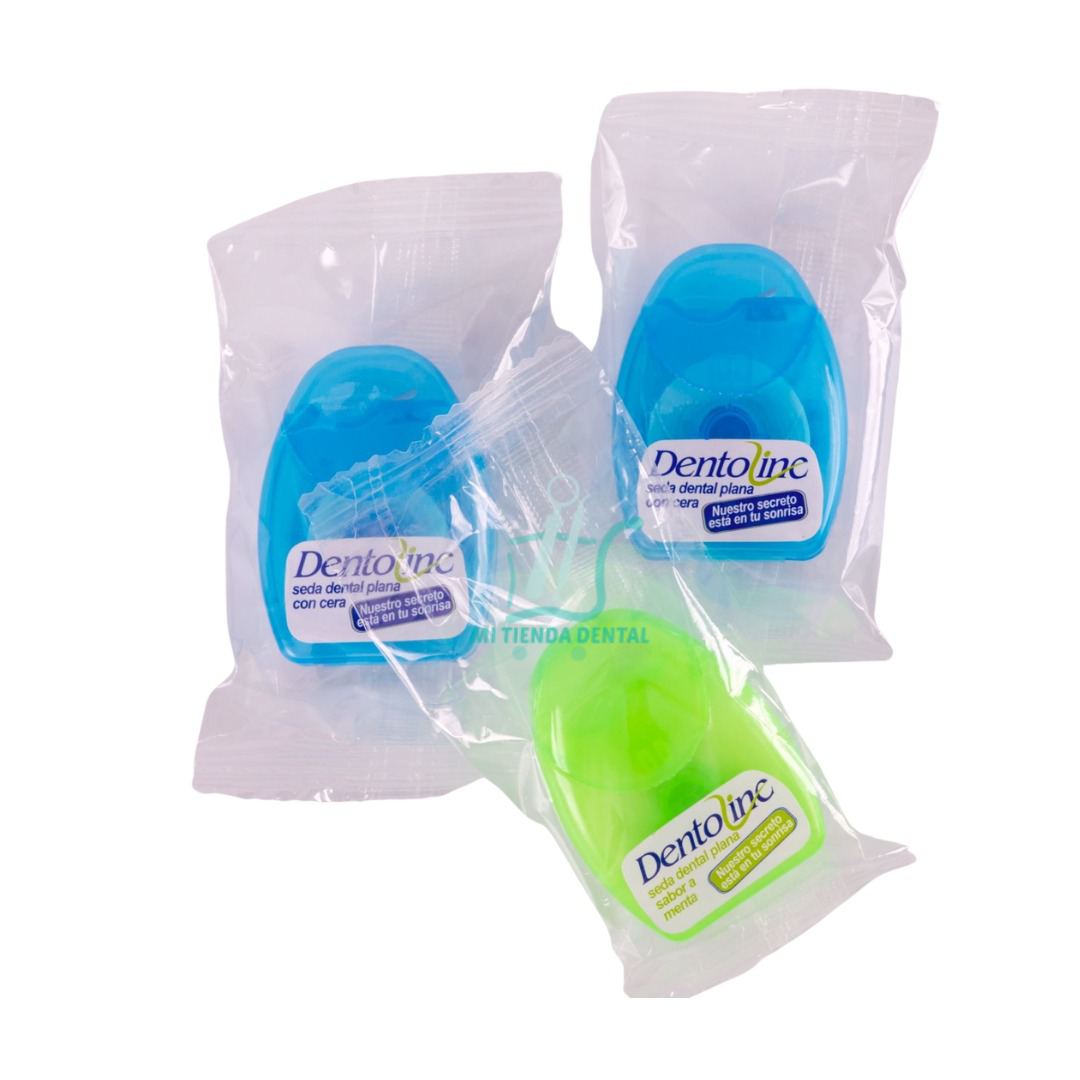 SEDA DENTAL PLANA CON CERA  X 20 MT