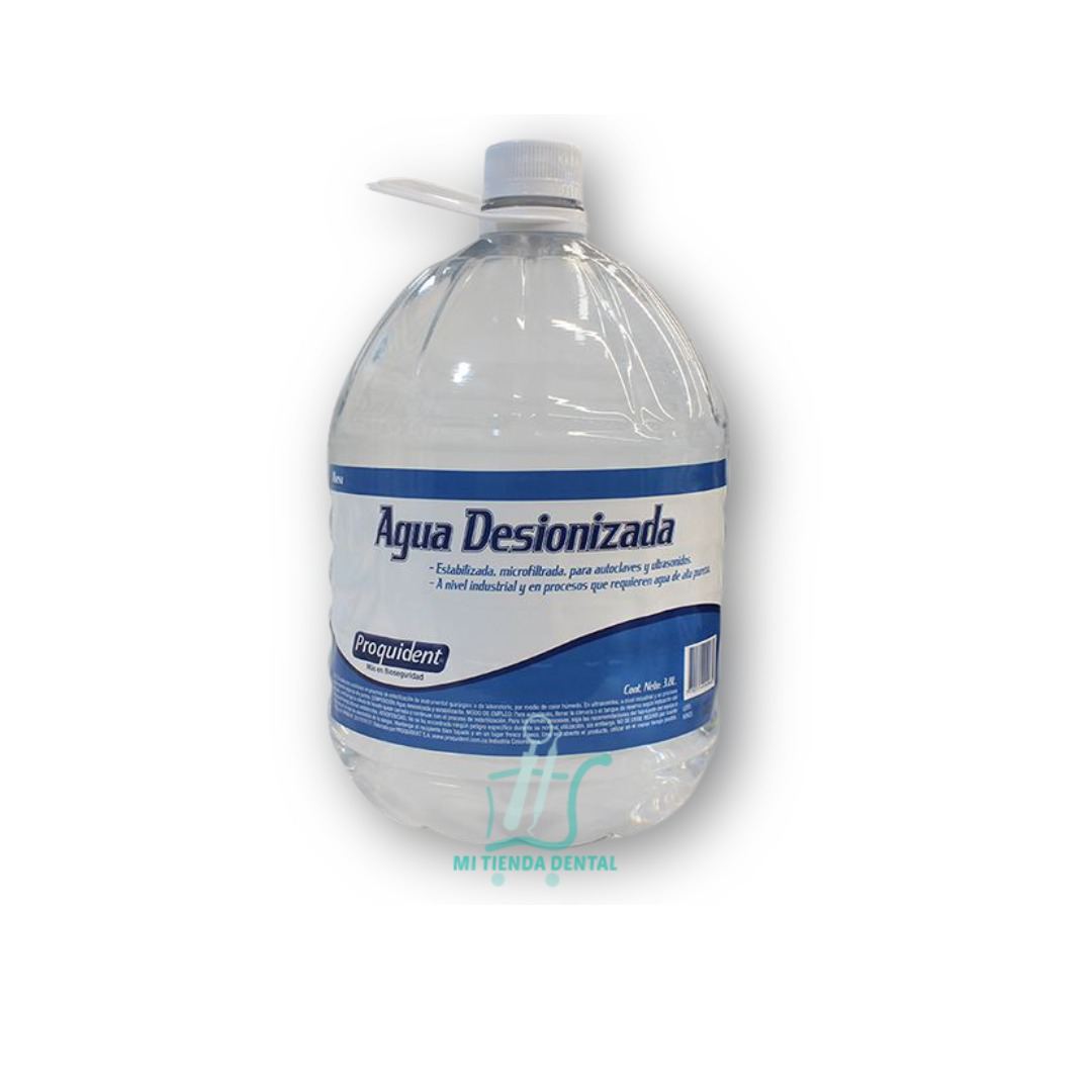 AGUA DESIONIZADA AUTOCLAVES  GALÓN