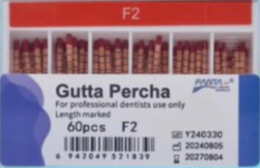 CONO GUTAPERCHA F2 FANTA